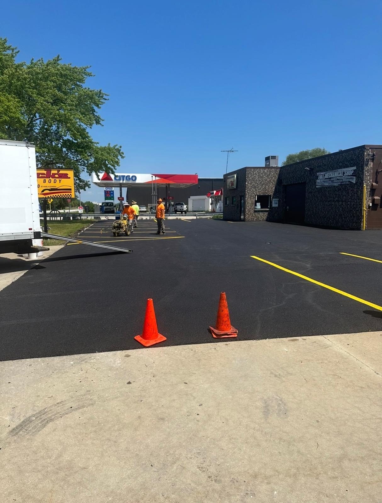 Asphalt overlay project completed by Asphalt 365